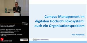Thumbnail - Campus Management im digitalen Hochschulökosystem: auch ein Organisationsproblem