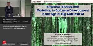 Thumbnail - Empirical Studies into Modelling in Software Development in the Age of Big Data and AI
