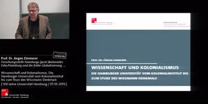 Thumbnail - Wissenschaft und Kolonialismus. Die Hamburger Universität vom Kolonialinstitut bis zum Sturz des Wissmann-Denkmals