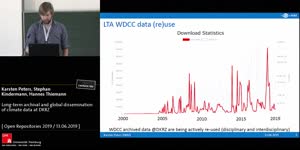 Thumbnail - Long-term archival and global dissemination of climate data at DKRZ