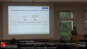 Miniaturansicht - Autonomous Systems and Criminal Law – new impulses for the concept of responsibility?