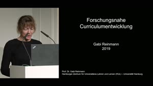 Thumbnail - Vortrag "Forschungsnahe Curriculumentwicklung"
