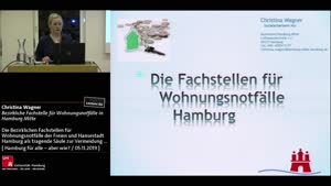 Thumbnail - Die Bezirklichen Fachstellen für Wohnungsnotfälle der Freien und Hansestadt Hamburg als tragende Säule zur Vermeidung von Obdachlosigkeit