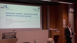 Miniaturansicht - Systematic reviews – learning on climate solutions in the social sciences