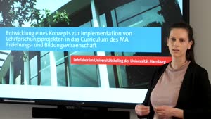 Thumbnail - Entwicklung eines Konzepts zur Implementation von Lehrforschungsprojekten in das Curriculum des MA Erziehungs- und Bildungswissenschaft