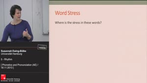 Miniaturansicht - Intonation 3: Word stress