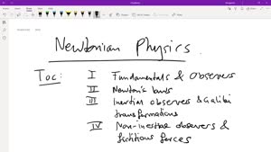 Thumbnail - Recap: Newtonian Mechanics