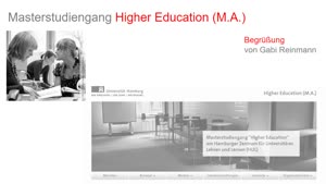 Miniaturansicht - Masterstudiengang Higher Education