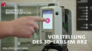 Miniaturansicht - Vorstellung des 3D-Labs im RRZ