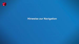 Miniaturansicht - Erläuterungen in Gebärdensprache: Navigation der Website