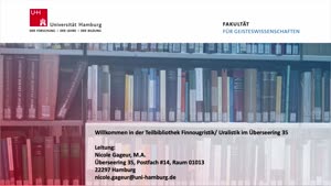 Miniaturansicht - Virtuelle Bibliotheksführung: Teilbibliothek für Finnougristik und Uralistik