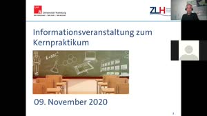 Miniaturansicht - Infoveranstaltung zum Kernpraktikum, 09.11.2020