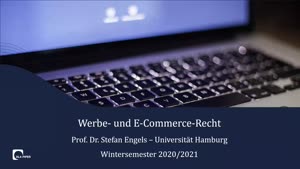 Thumbnail - Vorlesung Werbe- und E-Commerce-Recht