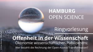 Miniaturansicht - Ökonomie wissenschaftlichen Publizierens: Wer bezahlt die Rechnung der Open-Access-Transformation?