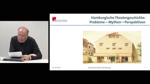 Thumbnail - Hamburgische Theatergeschichte von den Anfängen bis 1800: Probleme – Mythen – Perspektiven