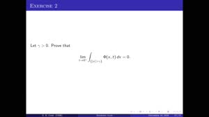 Miniaturansicht - Exercise class: Partial Differential Equations, Lecture 7, Part 2