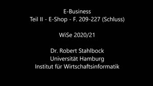 Miniaturansicht - E-Business - 2 E-Shop - Folien 209-227 (Schluss)