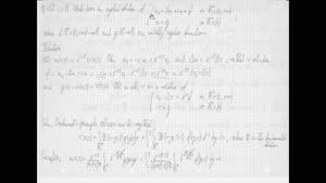 Thumbnail - Exercise class: Partial Differential Equations, Lecture 8, Part 3