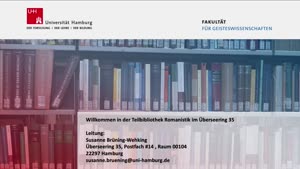 Thumbnail - Virtuelle Bibliotheksführung: Teilbibliothek Romanistik