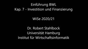 Thumbnail - EBWL - 7 - Investition und Finanzierung