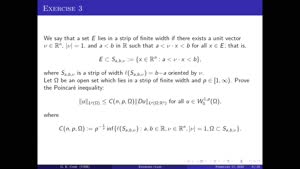 Thumbnail - Exercise class: Partial Differential Equations, Lecture 14, Part 3