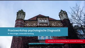 Miniaturansicht - Praxisworkshop Psychologische Diagnostik (Lehrlabor-Projektvorstellung)