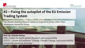 Miniaturansicht - Fixing the autopilot of the EU Emission Trading System