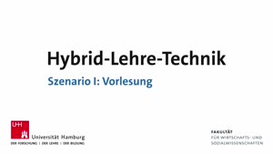 Thumbnail - Hybrid-Lehre-Technik I: Vorlesung