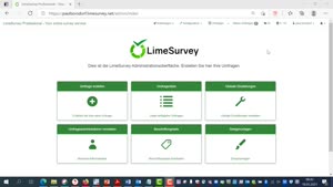 Miniaturansicht - LimeSurvey: Einstellungsmöglichkeiten bei der Fragenerstellung