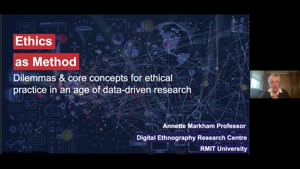 Miniaturansicht - Ethics as Method: Reviewing dilemmas and choices in an age of dataand automated decision making (Methods Day 2021)