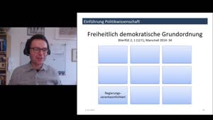 Miniaturansicht - 5. Sitzung: Regieren in Deutschland - Video 2/2