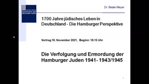 Miniaturansicht - Die Verfolgung und Ermordung der Hamburger Juden 1941- 1945