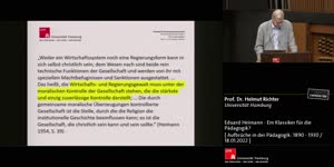 Thumbnail - Eduard Heimann - Ein Klassiker für die Pädagogik?