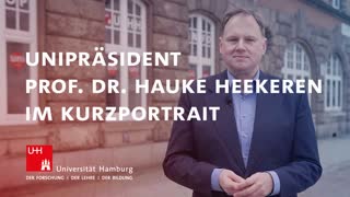 Miniaturansicht - Unipräsident Prof. Dr. Hauke Heekeren im Kurzportrait