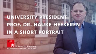 Thumbnail - University President Prof. Dr. Hauke Heekeren in a short portrait