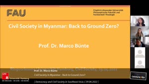 Miniaturansicht - Civil Society in Myanmar - Back to Ground Zero?