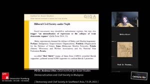 Miniaturansicht - Democratization and Civil Society in Malaysia