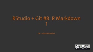 Miniaturansicht - RStudio + Git #8: R Markdown 1