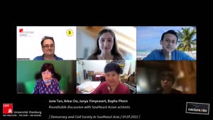 Miniaturansicht - Roundtable discussion with Southeast Asian activists