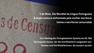 Thumbnail - Zum Welttag der Portugiesischen Sprache: Frauen gegen die Zensur - Schriftstellerinnen und verbotene Themen