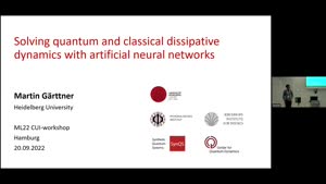 Thumbnail - Solving quantum and classical dissipative dynamics with artificial neural networks