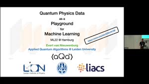 Miniaturansicht - Quantum physics data as a playground for machine learning