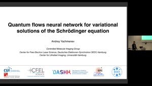 Thumbnail - Quantum flows neural network for variational solutions of the Schrödinger equation