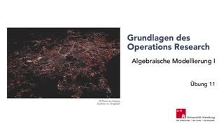 Thumbnail - 11 Algebraische Modellierung I