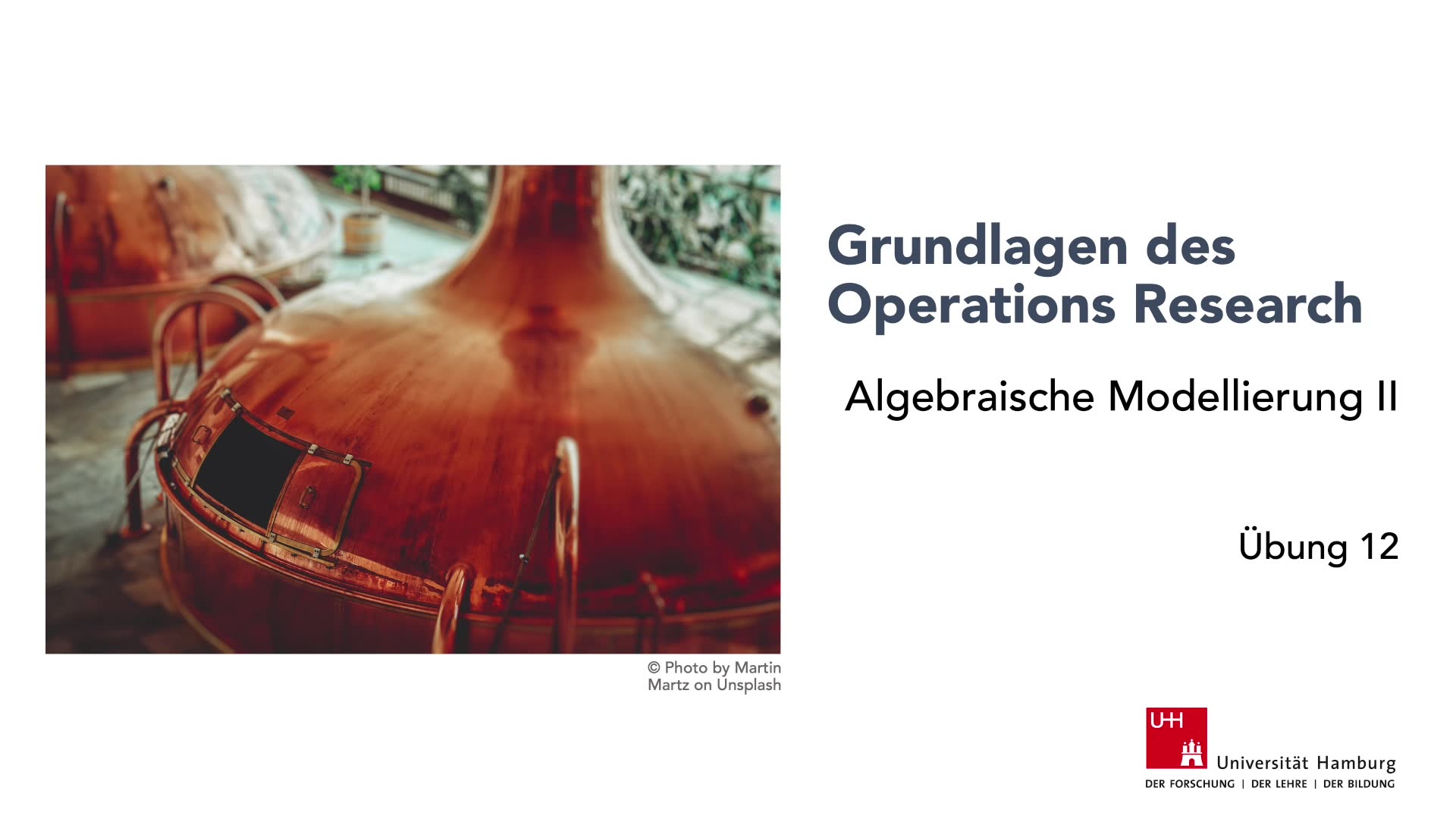 Miniaturansicht - 12 Algebraische Modellierung II