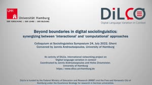 Miniaturansicht - Sociolinguistic Symposium 24 Ghent 2022