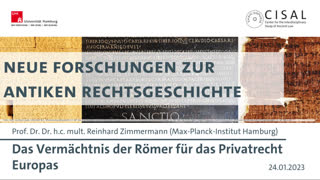 Thumbnail - Das Vermächtnis der Römer für das Privatrecht Europas
