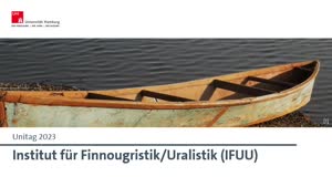 Miniaturansicht - Unitag 2023: Institut für Finnougristik/Uralistik