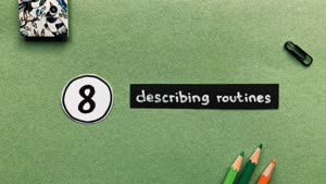 Thumbnail - 8/28  |  describing routines