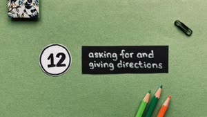 Miniaturansicht - 12/28  |  asking for and giving directions